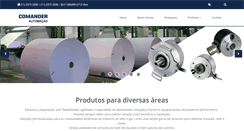 Desktop Screenshot of comanderautomacao.com.br
